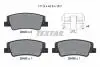 Комплект гальмівних колодок задн, HYUNDAI SONATA VIII, TUCSON, KIA NIRO II, SPORTAGE V 1.6-Electric 01.20- TEXTAR 2648401 (фото 1)