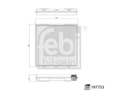 FILTR KABINOWY FEBI BILSTEIN 197753