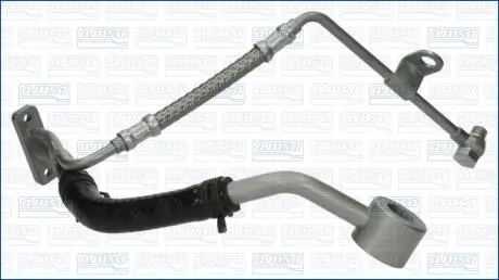 Шланг турбокомпресора, ущільнення VW AMAROK, CRAFTER 30-35, CRAFTER 30-50 2.0D 09.10-05.22 AJUSA OP10786