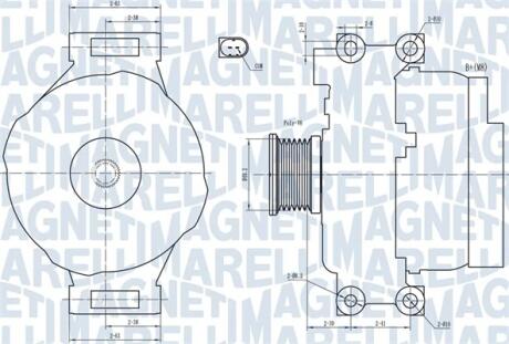 Автозапчасть MAGNETI MARELLI 063731773010