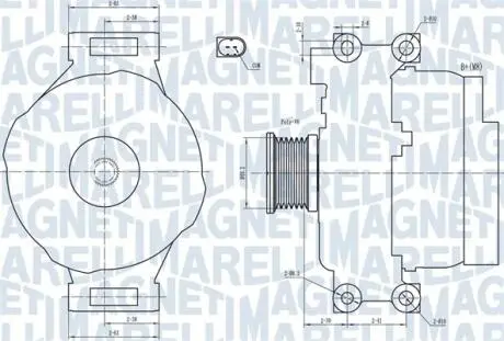 Автозапчасть MAGNETI MARELLI 063731773010