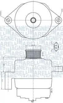Автозапчасть MAGNETI MARELLI 063732181010