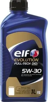 EVOLUTION FT DID 5W30 1L SN/CF, C3, Dexos2, VW505.00/505.01, MB229.52 ELF 225745 (фото 1)