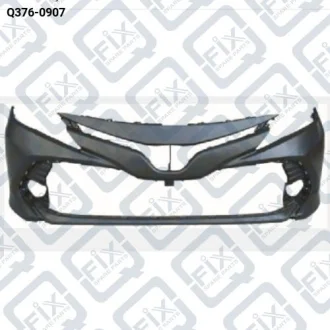 Фото бампер передний (накладка) Q-fix Q376-0907 БАМПЕР ПЕРЕДНИЙ (НАКЛАДКА) Q-fix Q376-0907