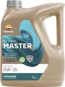 Фото rp master eco hybrid 0w-16 (5x4л) Repsol RPP0002CGB RP MASTER ECO HYBRID 0W-16 (5x4Л) Repsol RPP0002CGB