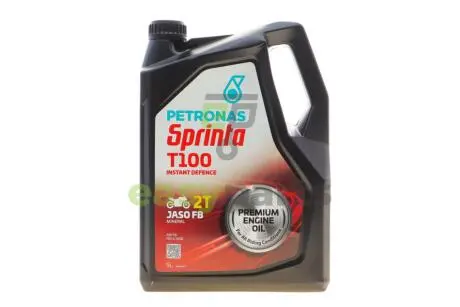Олива SPRINTA T100 2T (5L) (JASO FB/API TB/ISO EGB) Petronas 73122M12EU