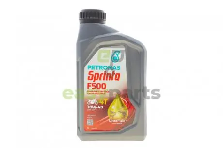 Олива 10W40 SPRINTA F500 4T (1L) (API SL/JASO MA2) Petronas 73188E15EU