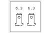 HYUNDAI Датчик температуры воды Lantra,Mitsubishi Lancer,Galant KAVO PARTS ECT-3003 (фото 2)