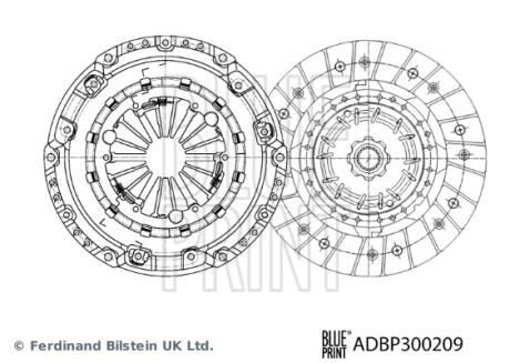 SPRZ.KPL. FIAT BLUE PRINT ADBP300209