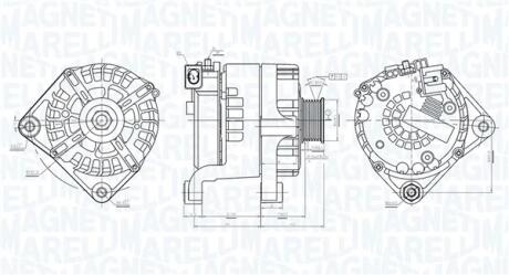 ALTERNATOR MAGNETI MARELLI 063732041010