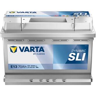 AKUMULATOR 70AH 640A 12V DYNAMIC SLI E13 VARTA 570409064K262