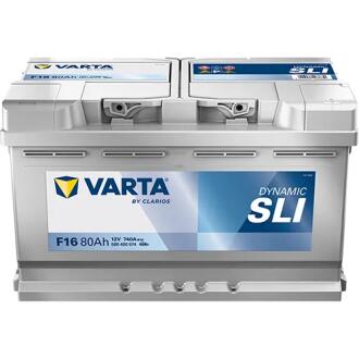 AKUMULATOR 80AH 740A 12V DYNAMIC SLI F16 VARTA 580400074K262