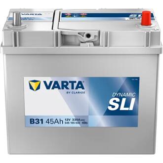 AKUMULATOR 45AH 330A 12V DYNAMIC SLI B31 VARTA 545155033K262 (фото 1)