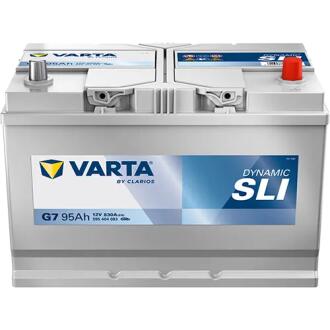 AKUMULATOR 95AH 830A 12V DYNAMIC SLI G7 VARTA 595404083K262 (фото 1)