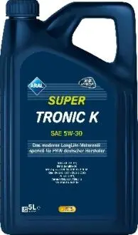 Олива моторна SuperTronic K 5W-30, 5л ARAL 15F477