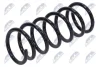 ПРУЖИНА ПОДВЕСКИ NTY ASZFR002 (фото 1)