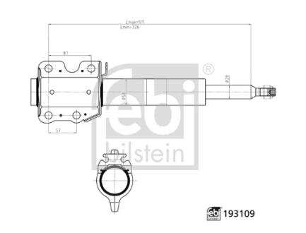 FEBI - Амортизатор FEBI BILSTEIN 193109