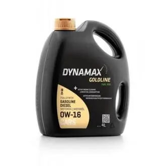 Олива 0W16 SN 4L GOLDLINE FUEL ECO DYNAMAX 502878