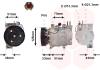 Компресор кондиціонера NISSAN X-TRAIL 01&gt;07 T30 Van Wezel 1300K259 (фото 1)