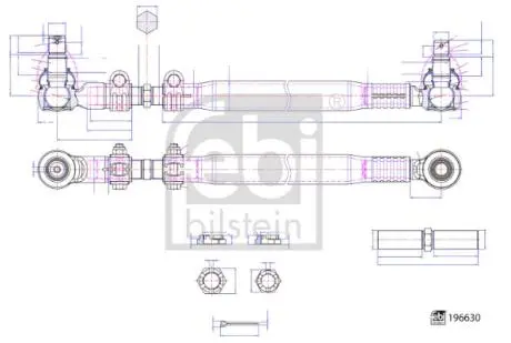 Автозапчасть FEBI BILSTEIN 196630
