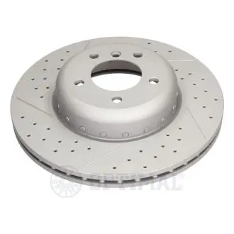Диск гальмівний (передній) BMW 1 (E82,E87)/ 3 (E90,E91) Perf 03-13 (338x25.9) PRO+ Optimal BS9338HC
