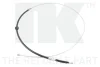 Додатковий трос ручного гальма NK 9047157 (фото 1)