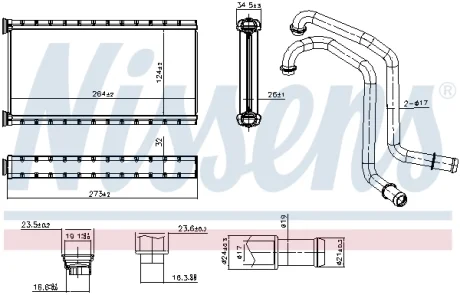 NAGRZEWNICA NISSENS 707367