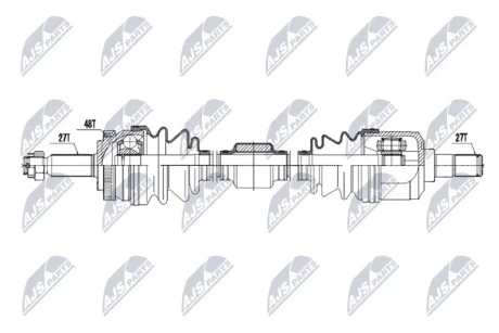 ПОЛУОСЬ NTY NPWHY648