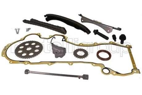 Ланцюг приводу ГРМ (к-кт) Fiat 500/Doblo/Fiorino/Punto/Nemo 1.3 D 03- GRAF GTC025