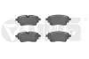 Колодки тормозные задние Audi A4, A5, A6,A7,A8, Q5, Q7/VW Touareg (15-) Vika 66981703901 (фото 1)