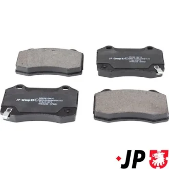 JEEP Гальмівні колодки GRAND CHEROKEE III (WH, WK) 4.7 V8 4x4 05-10, CHEVROLET CAMARO 3.6 09- JP GROUP 6563610410