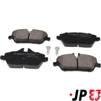 Фото bmw гальмівні колодки передні i3 (i01) range extender 13- JP GROUP 1463616710 BMW Гальмівні колодки передні i3 (I01) Range Extender 13- JP GROUP 1463616710