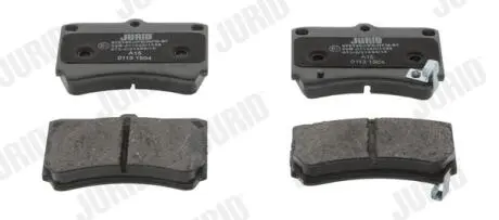 KIA гальмівні колодки передн. Rio -02 MAZDA 323 -94 Jurid 572145J