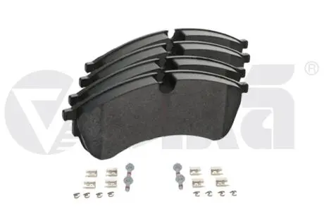Колодки тормозные передние Vika 66981705001