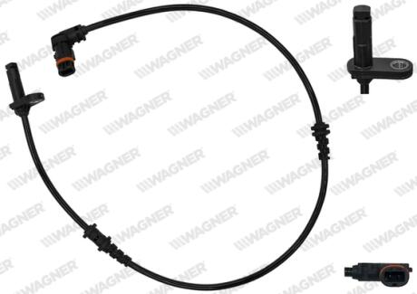 DB Датчик ABS передн. E-CLASS T-Model (S212) 09-, E-CLASS Купе (C207) 09-, E-CLASS Кабріолет (A207) 10- WAGNER ABS01101