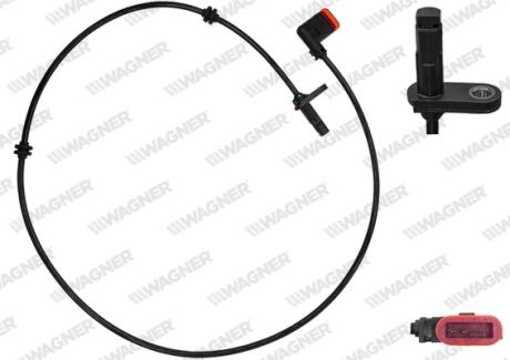 DB Датчик ABS задн. E-CLASS T-Model (S212) 09-, E-CLASS Купе (C207) 09-, E-CLASS Кабріолет (A207) 10- WAGNER ABS01102