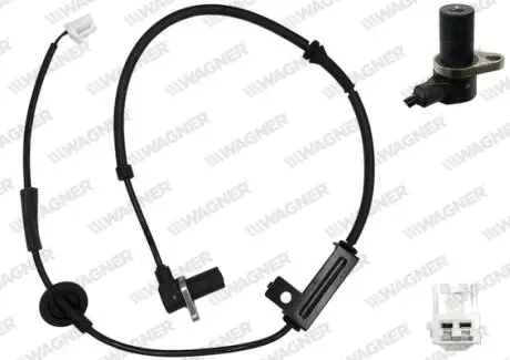 HYUNDAI Датчик ABS задн. лів. SANTA FE I 2.0 01-, 2.4 01-, 2.7 01- WAGNER ABS01217