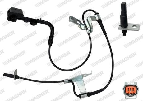 MAZDA Датчик ABS передн. лівий 6 Hatchback (GH) 1.8, 2.0, 2.2 07- WAGNER ABS00792