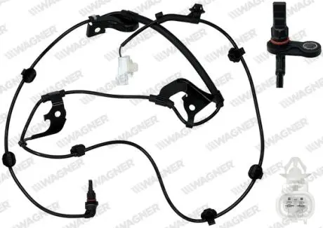 Фото toyota датчик abs передн. прав. fortuner 15-, hilux viii 15- WAGNER ABS01000 TOYOTA Датчик ABS передн. прав. FORTUNER 15-, HILUX VIII 15- WAGNER ABS01000