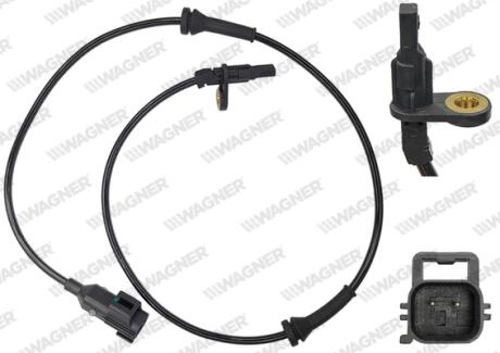 LAND ROVER Датчик ABS передній RANGE ROVER VELAR 17- WAGNER ABS01012