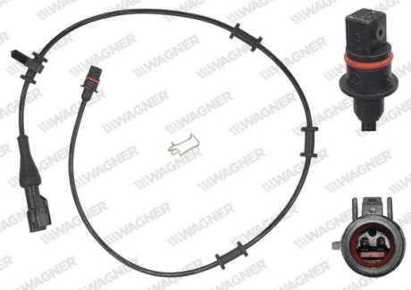 JAGUAR Датчик ABS передн. XF I 08-, S-TYPE II 99- WAGNER ABS01142