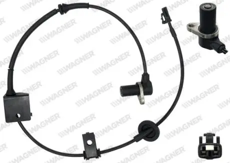 HYUNDAI датчик ABS передн. лівий SANTA FE I 01- WAGNER ABS01213