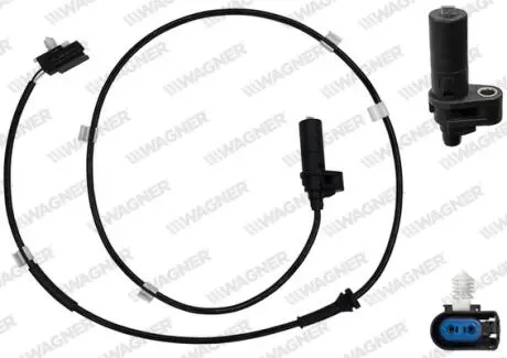 FORD Датчик ABS задн. лівий TRANSIT 2.0 00- WAGNER ABS00996