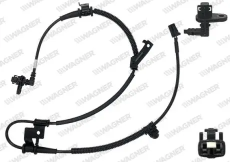 KIA Датчик ABS передн. лів. SOUL I 1.6 09- WAGNER ABS01221