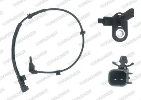 CHEVROLET датчик ABS задн. правий Aveo 11- WAGNER ABS01169
