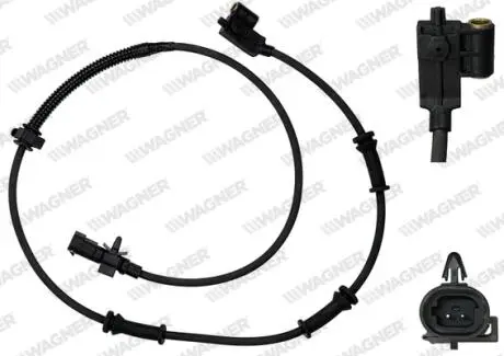 JEEP Датчик ABS задній правий Cherokee 99- WAGNER ABS01079