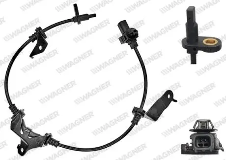 HONDA датчик ABS передн. правий Accord 08- WAGNER ABS01014