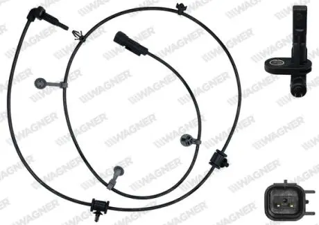 OPEL Датчик ABS задн. лівий INSIGNIA A 08- WAGNER ABS00985