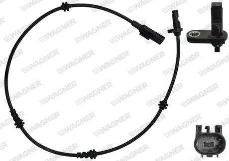DB датчик ABS передн. W211 4-matic 03- WAGNER ABS01065