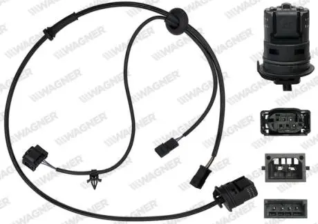 AUDI датчик ABS задн. лів. A6 97- WAGNER ABS01188